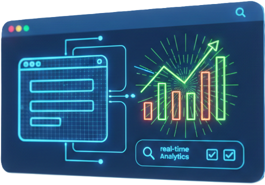 Form tracking dashboard showing lead attribution data