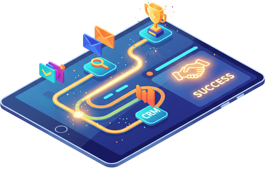 Lead management dashboard showing call and form leads